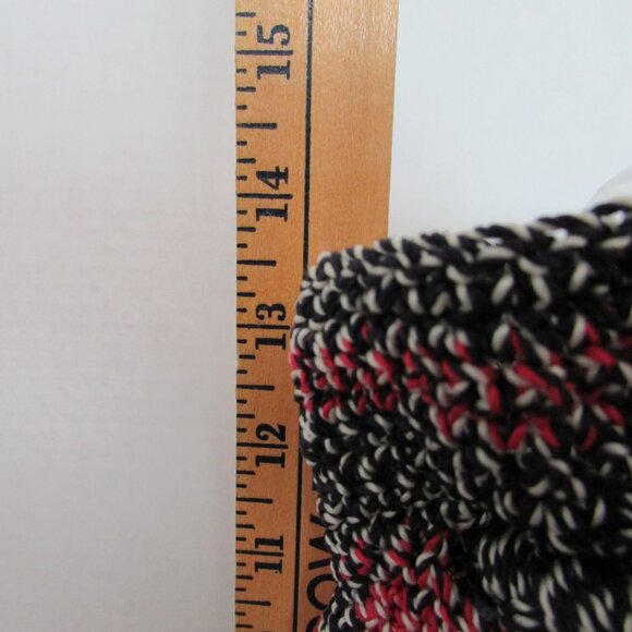 The Sak Boho Chic Crochet Drawstring Backpack Peace Sign - Picture 7 of 9